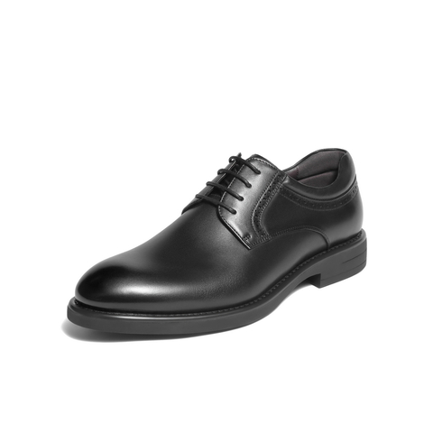 百丽绅士商务皮鞋男士2025新款冬季商场同款牛皮革正装鞋8VS01DM5