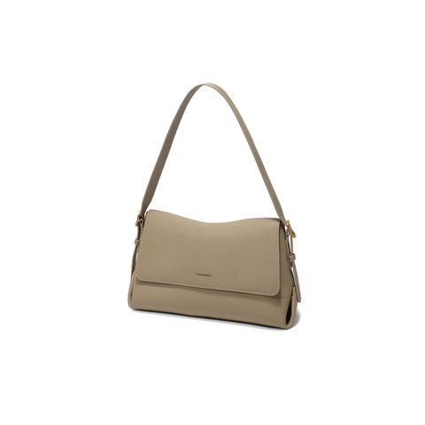 百丽包包女2025新商场同款牛皮质感通勤单肩斜挎小方包M8605DX5