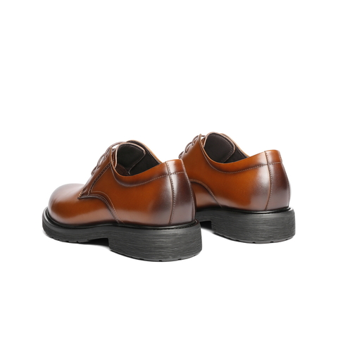 百丽绅士商务正装皮鞋男士2025新款秋季牛皮革新郎结婚鞋A2030CM5