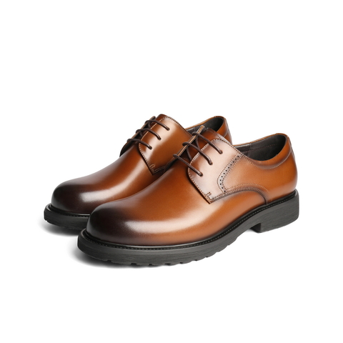 百丽绅士商务正装皮鞋男士2025新款秋季牛皮革新郎结婚鞋A2030CM5