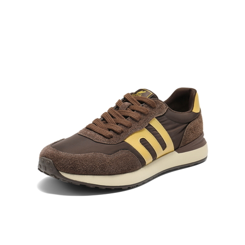 百丽潮搭撞色休闲运动鞋男2025新款秋商场同款慢跑阿甘鞋D5V03CM5