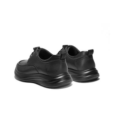 百丽舒适厚底商务鞋男2025新款秋商场同款羊皮革休闲皮鞋8XG01CM5