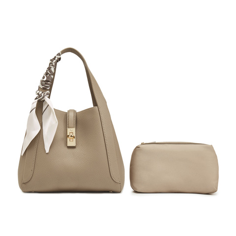 百丽包包女2025新商场同款真皮通勤菜篮子单肩斜挎手提包BL828BX5