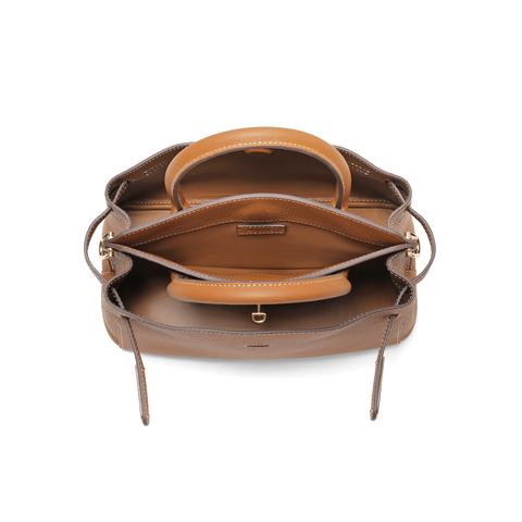 百丽包包女鎏金岁月商场同款质感铂金包单肩斜挎手提包X7257AX5