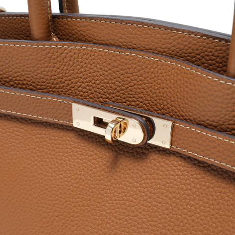 百丽包包女鎏金岁月商场同款质感铂金包单肩斜挎手提包X7257AX5