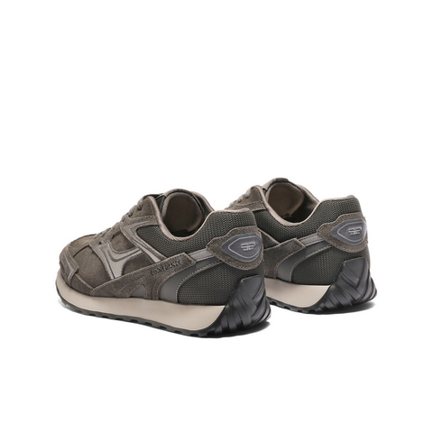 百丽复古潮搭休闲老爹鞋男鞋2025新款冬季户外跑步运动鞋A2217DM5