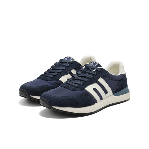 百丽潮搭撞色休闲运动鞋男2025新款秋商场同款慢跑阿甘鞋D5V03CM5