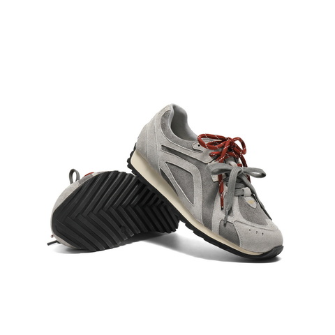 百丽复古时尚阿甘鞋女2025秋新拼接面薄底运动休闲鞋B2811CM5