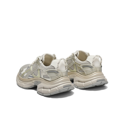 百丽舒适透气大网孔老爹鞋女2025秋新厚底增高潮酷休闲鞋E7Q1DCM5