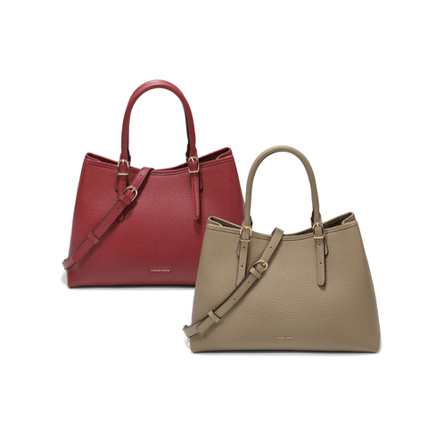 百丽包包女2025新商场同款高级质感通勤单肩斜挎手提包X7238DX5