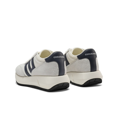 百丽复古撞色阿甘鞋女2025秋新商场同款厚底增高休闲鞋E4R1DCM5