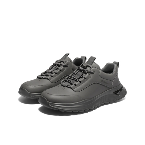 百丽厚底增高健步鞋男2025新款秋季户外跑步休闲运动鞋A2216CM5