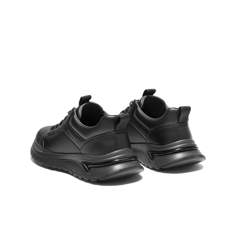 百丽厚底增高健步鞋男2025新款秋季户外跑步休闲运动鞋A2216CM5