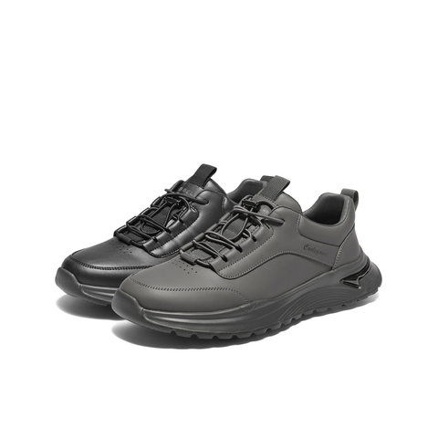 百丽厚底增高健步鞋男2025新款秋季户外跑步休闲运动鞋A2216CM5