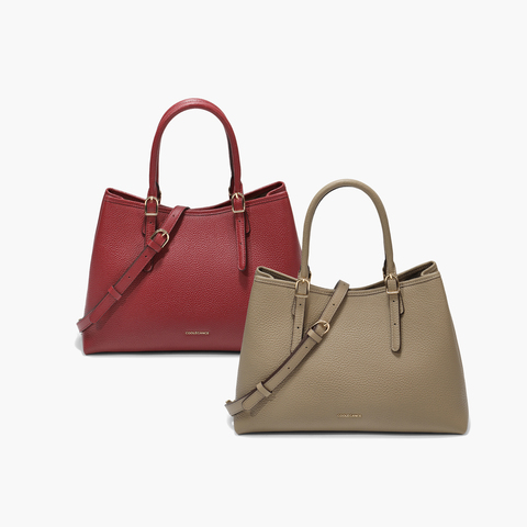 百丽包包女2025新商场同款高级质感通勤单肩斜挎手提包X7238DX5