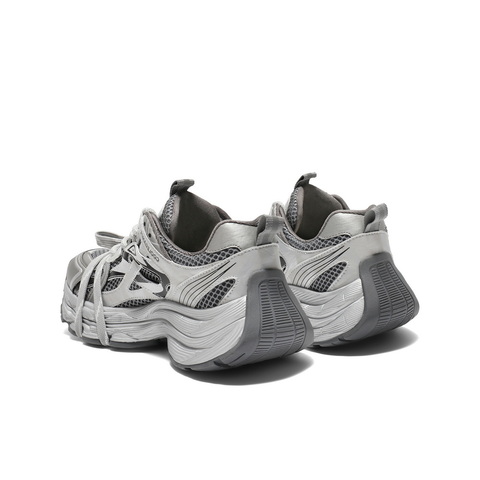 百丽潮酷拼接面老爹鞋女2025秋新商场同款厚底增高休闲鞋E7G1DCM5