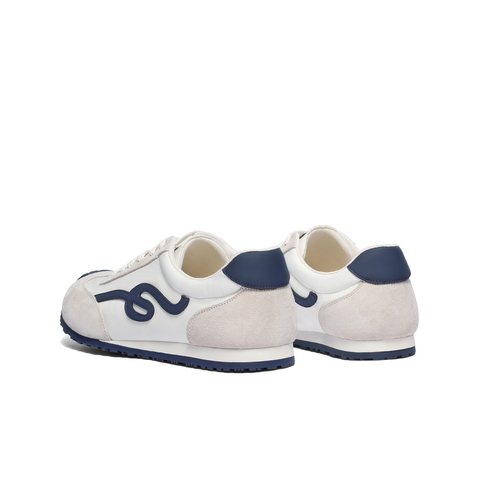 百丽复古潮搭运动阿甘鞋男鞋2025新款秋季休闲百搭德训鞋A2158CM5