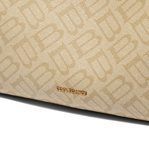 百丽包包女25秋新商场同款复古半月hobo单肩斜挎托特包X7388CX5