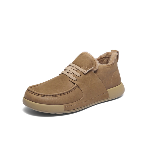 百丽高帮休闲工装鞋男2025新款冬季商场同款牛皮潮搭低靴8WJ01DD5