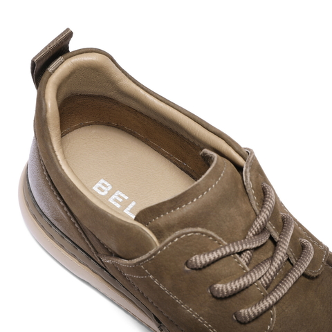 百丽高帮休闲工装鞋男2025冬季新牛皮革复古潮搭板鞋A2184DM5