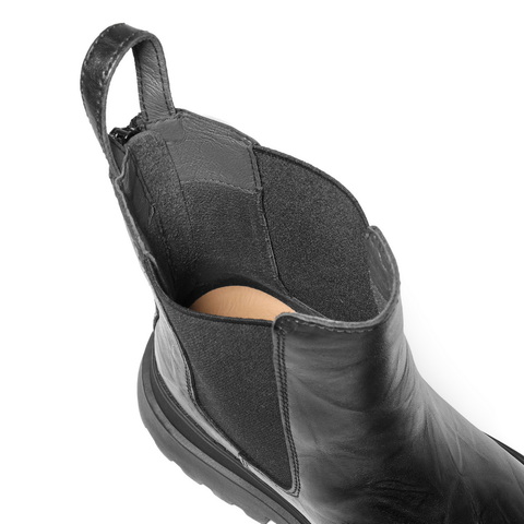 百丽百搭切尔西靴女2025冬新商场同款厚底增高休闲短靴E7R1DDD5