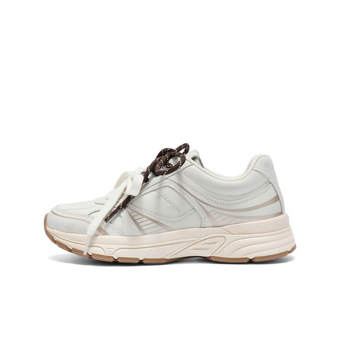 百丽复古百搭老爹鞋女2025秋新商场同款厚底增高休闲鞋E4M1DCM5