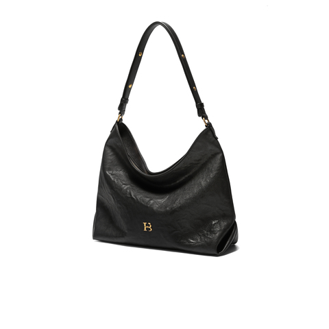 百丽包女25新商场同款手抓纹褶皱肌理HOBO单肩斜挎托特包2067ACX5