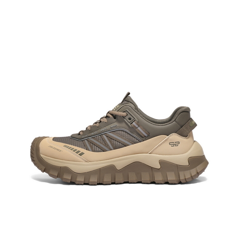 百丽厚底增高休闲运动鞋男2025新款冬季户外徒步鞋登山鞋8XK01DM5