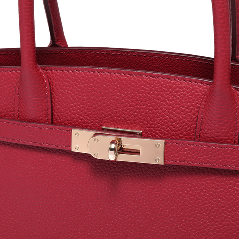 百丽包包女2025秋新款鎏金岁月铂金包单肩斜挎真皮手提包JY151DX5