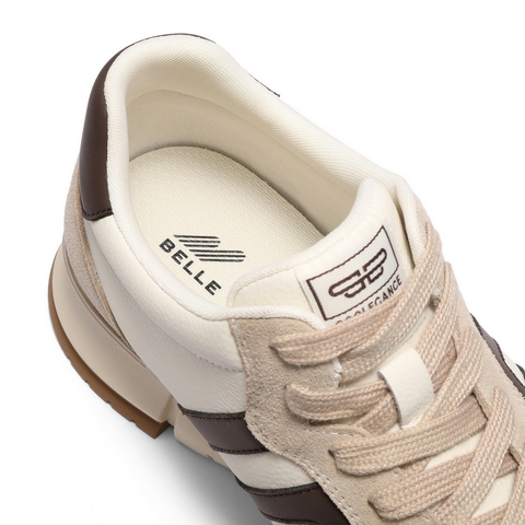 百丽高帮休闲运动鞋男2025新款冬商场同款复古阿甘德训鞋8WW01DD5