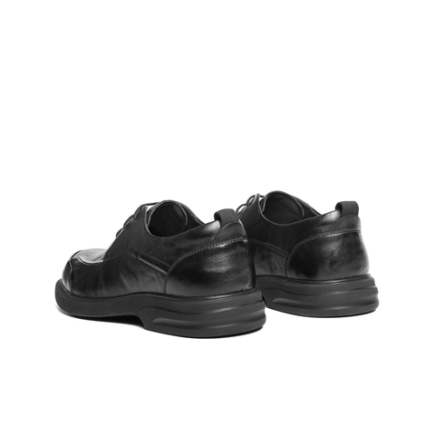 百丽通勤商务鞋男2025新秋季商场同款牛皮革舒适休闲皮鞋8XF01CM5