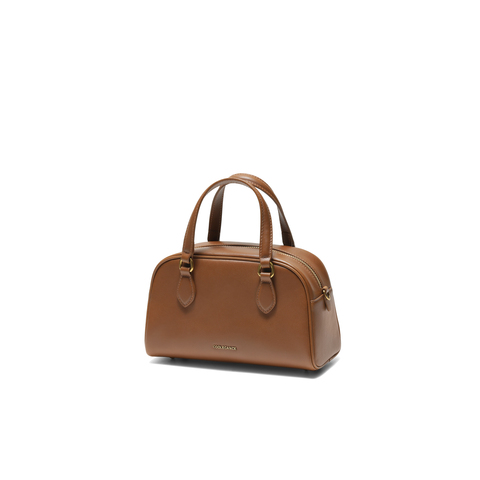 百丽包女25商场同款头层牛皮时髦休闲单肩斜挎波士顿包BL861DX5