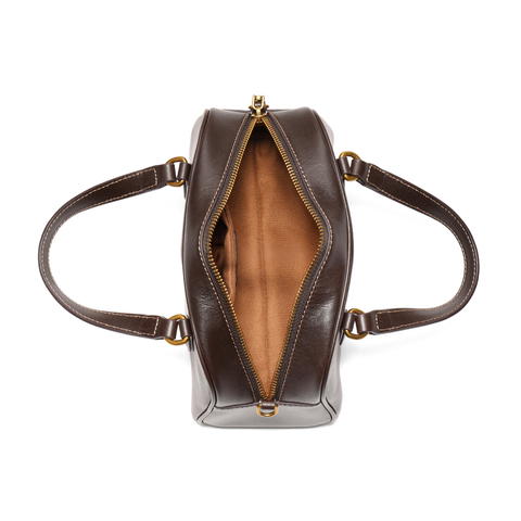 百丽包女25商场同款头层牛皮时髦休闲单肩斜挎波士顿包BL861DX5