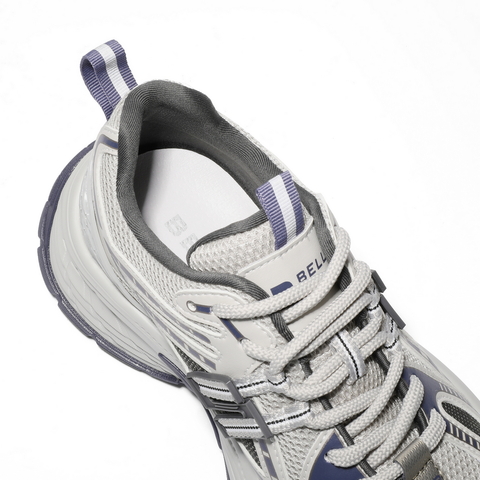 百丽蓝鲸老爹鞋男鞋2025秋新商场同款厚底增高休闲运动鞋8QS01CM5