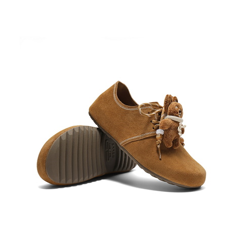 百丽时尚串珠勃肯鞋女2025秋新商场同款柔软舒适休闲鞋E8G1DCM5