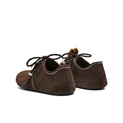 百丽时尚串珠勃肯鞋女2025秋新商场同款柔软舒适休闲鞋E8G1DCM5