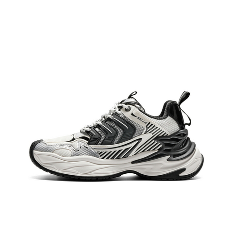 百丽巨齿鲨老爹鞋男2025新款秋季商场同款厚底增高休闲鞋D9X02CM5