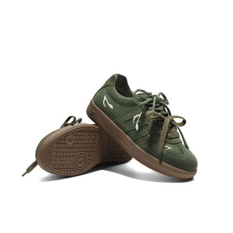 百丽时尚舒适跑道德训鞋女2025秋新轻便薄底运动休闲鞋B2889CM5