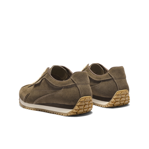 百丽户外运动慢跑鞋男鞋2025新款秋季厚底复古休闲阿甘鞋A2058CM5