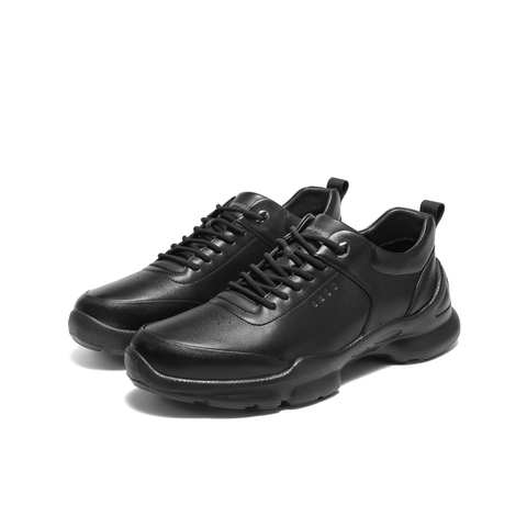 百丽厚底增高健步鞋男鞋2025新款冬季户外潮搭休闲运动鞋L6016DM5