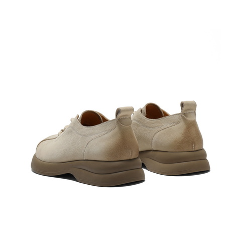 百丽英伦风牛津鞋女2025秋新可爱宽圆头舒适单鞋B2776CM5