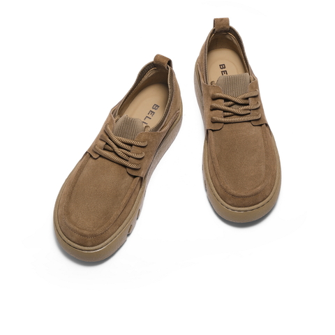 百丽时尚户外休闲鞋男2025新款冬商场同款厚底潮搭工装鞋8YD01DM5