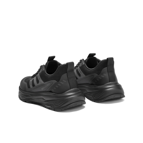 百丽厚底增高健步鞋男鞋2025新款冬季户外潮搭休闲运动鞋8XA01DM5