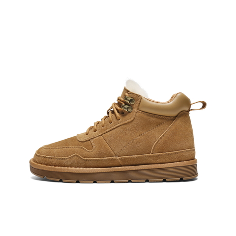 百丽户外休闲雪地靴男2025新款冬季厚实高帮保暖靴东北靴A1334DD5