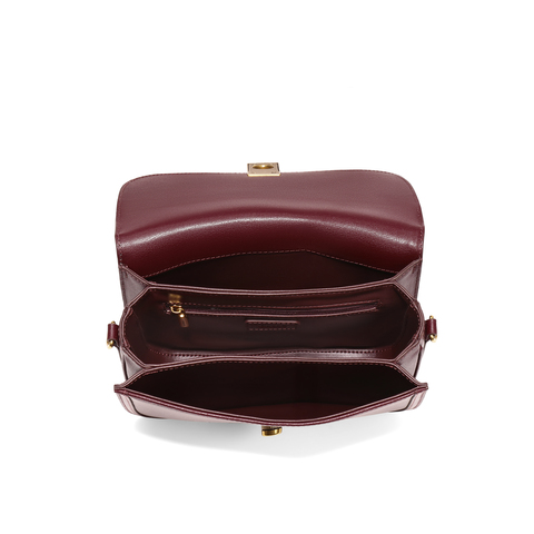 百丽包包女2025冬新商场同款高级简约百搭单肩斜挎小方包BL872DX5