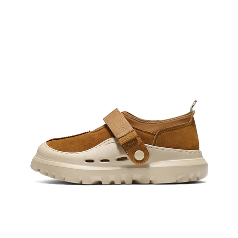 百丽厚底户外休闲保暖鞋男2025新款冬魔术贴毛毛鞋雪地靴A2245DM5