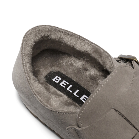 百丽外穿休闲百搭工装鞋男2025秋舒适简约全包勃肯鞋加绒B3701CM5