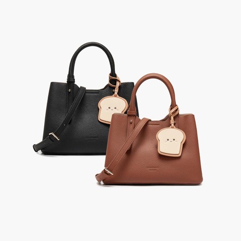 百丽包包女2025新款牛皮通勤吐司系列单肩斜挎手提包X7162DX5