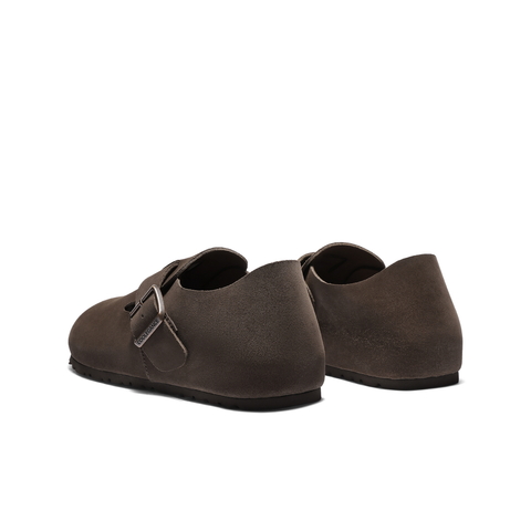 百丽外穿休闲百搭工装鞋男2025秋季舒适简约全包勃肯鞋B3701CM5