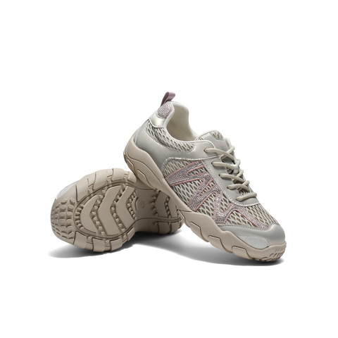 百丽时尚撞色阿甘鞋女2025秋新舒适透气网面运动休闲鞋B2794CM5